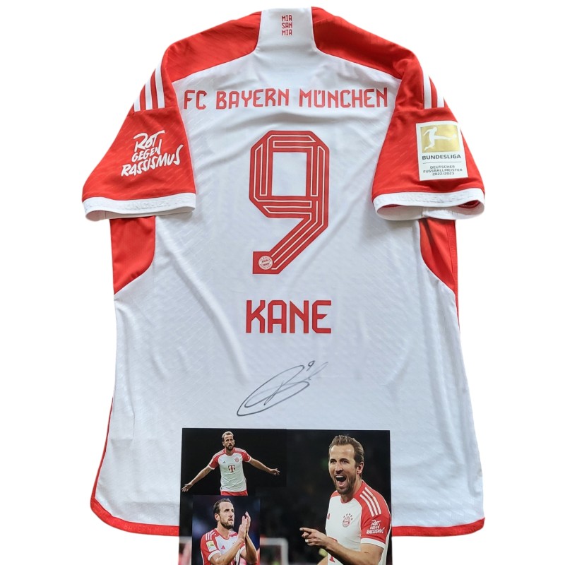 Maglia Preparata Kane, Bayern Monaco vs Union Berlino 2024 - Autografata