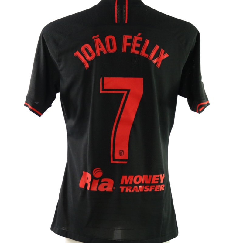 Joao Felix's Atletico Madrid Match-Issued Shirt, 2019/20