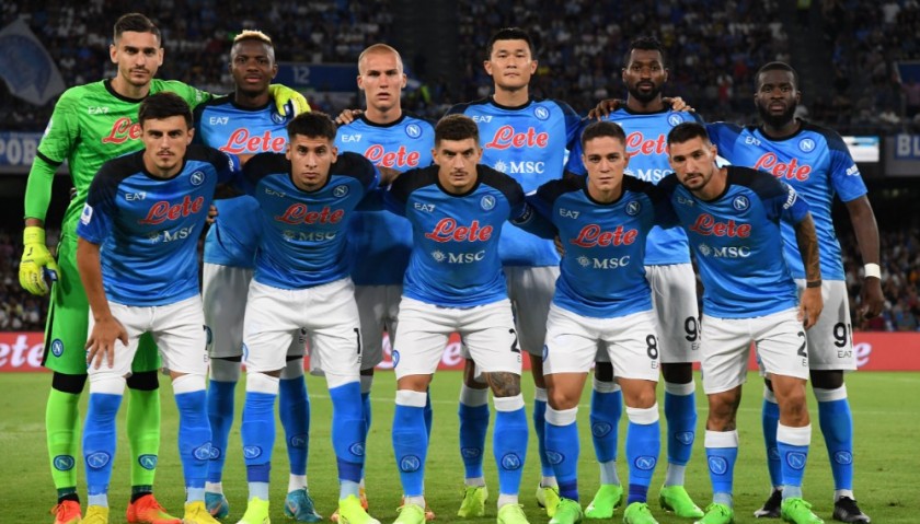 Official Napoli Football, 2022/23 - Signed by the Squad - CharityStars