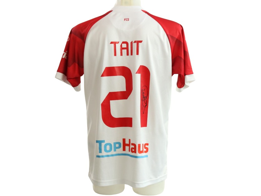 Tait's Signed Unwashed Shirt, Sudtirol vs Sampdoria 2025