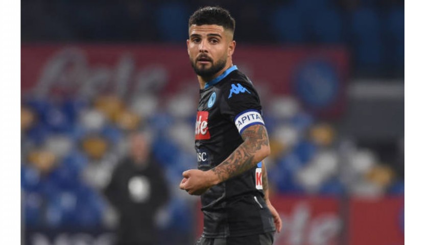 Insigne's Napoli Signed Match Shirt, 2019/20