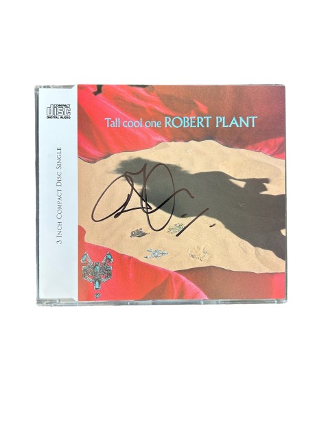 Robert Plant Signed Tall Cool One CD