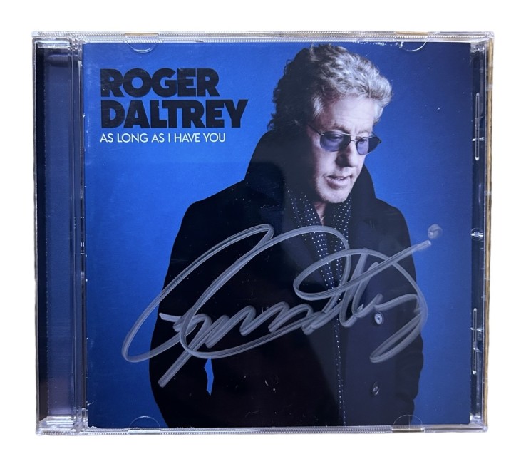 Roger Daltrey of The Who Signed CD 