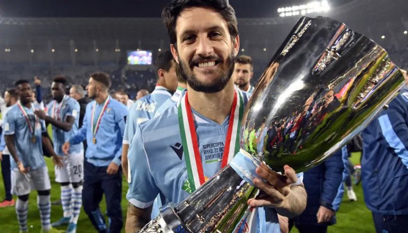 Luis Alberto's Lazio Match Shirt, Italian Super Cup 2019