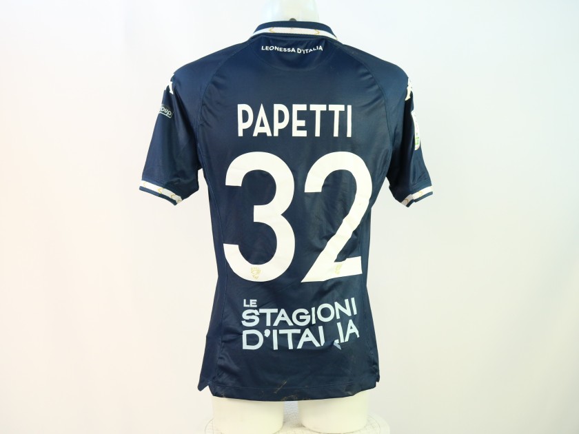 Papetti's Brescia vs Carrarese Unwashed Shirt, 2024