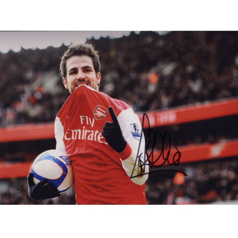 Photograph Signed by Cesc Fàbregas