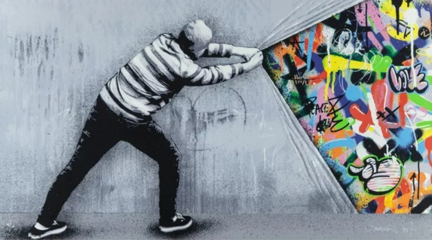 "Behind the Curtain" by Martin Whatson