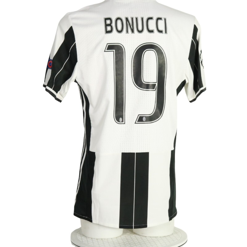 Bonucci's Match-Issued Shirt, Juventus vs Real Madrid UCL Finals 2017