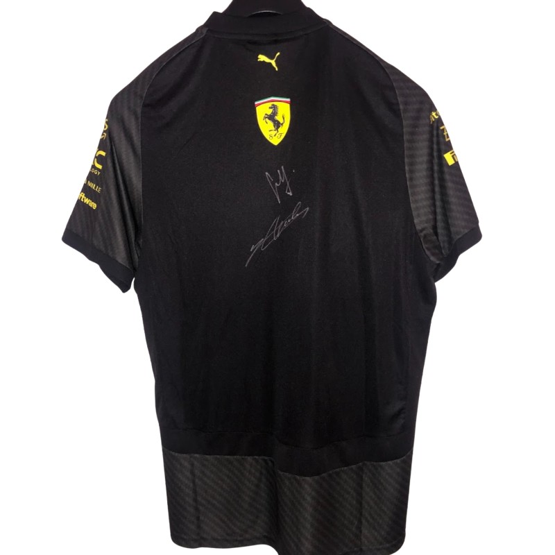 Official Scuderia Ferrari Signed T-Shirt, Monza 2024