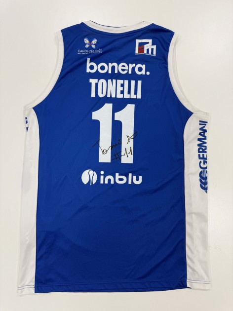 Tonelli's Germani Brescia vs Trento Signed Unwashed Set, 2024