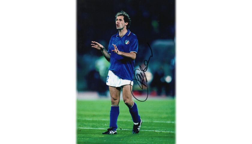 Photograph Signed by Franco Baresi