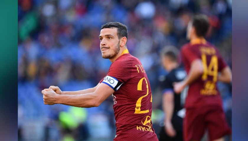 Florenzi's Roma Match-Issued Shirt, 2018/19 