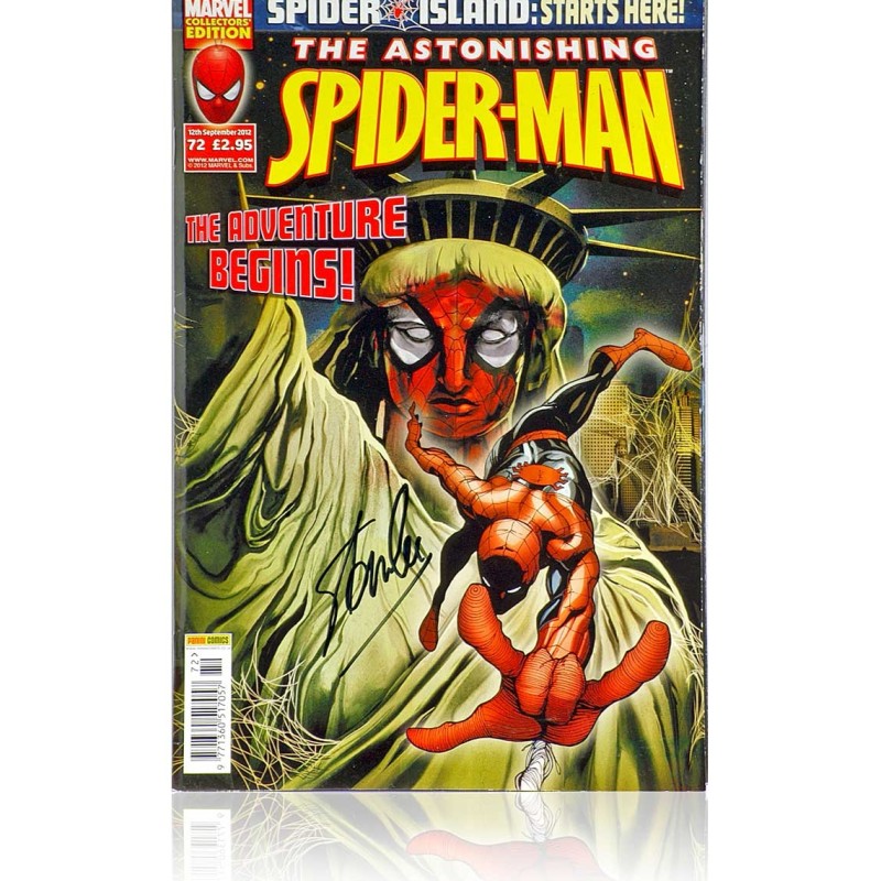 Stan Lee Signed Spider-Man Comic