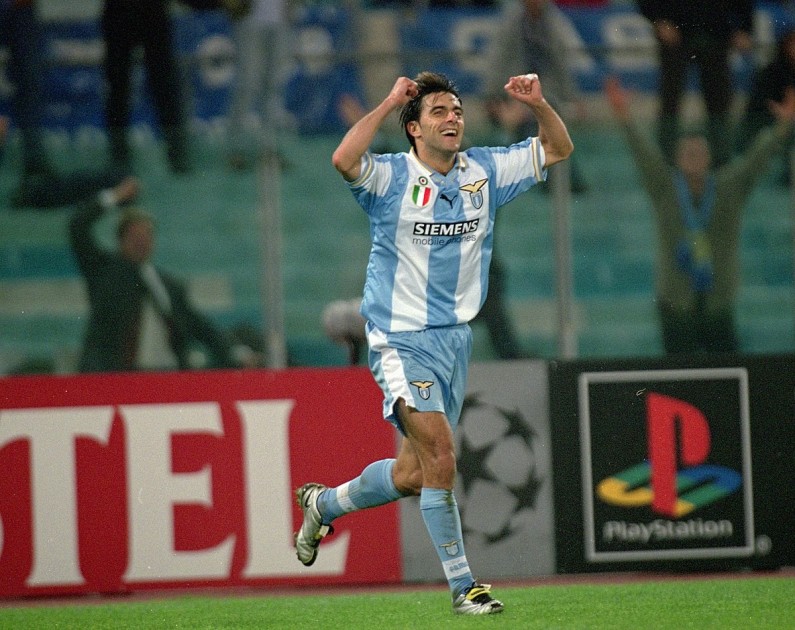 Claudio Lopez's Lazio Match Shirt, 2000/01 - CharityStars