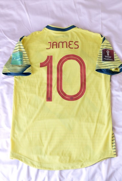 James Rodriguez Real Madrid Autographed Pink Jersey