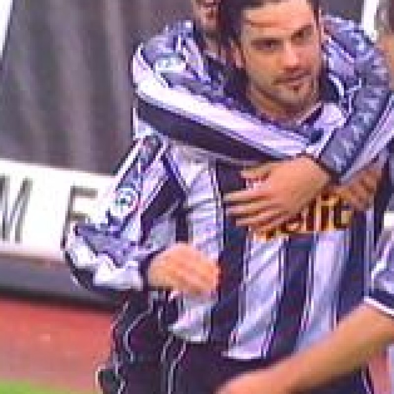 Fiore match worn shirt, Udinese-Reggina Serie A 2000/2001