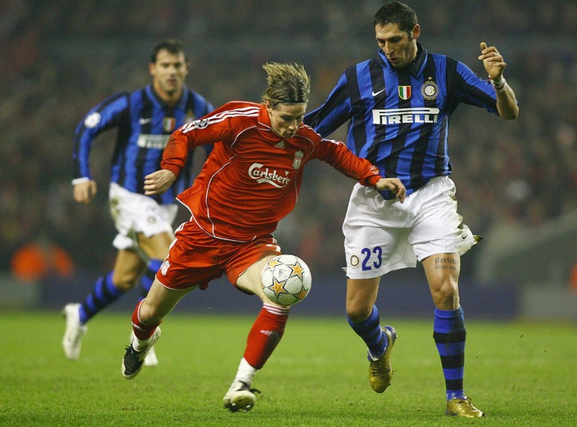 Pantaloncini gara Materazzi Inter, 2007/08
