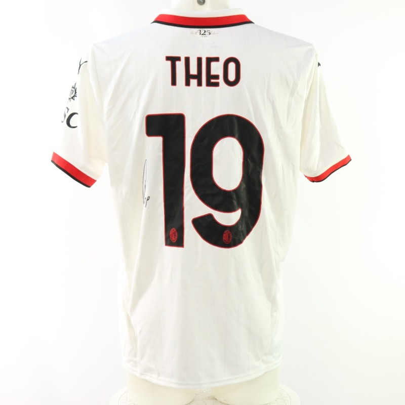 Theo Hernandez's Milan Signed Official Shirt, 2024/25