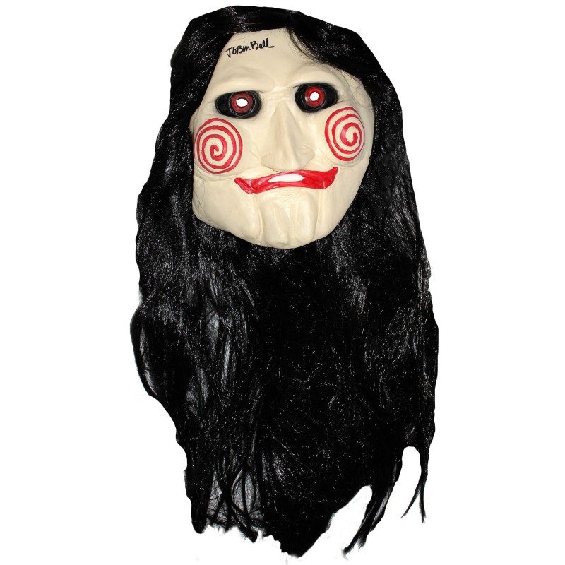 "Saw" - Maschera autografata da Tobin Bell (Jigsaw)