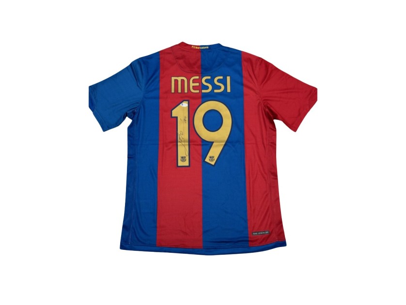 Lionel Messi's FC Barcelona 2005/06 Signed Shirt 