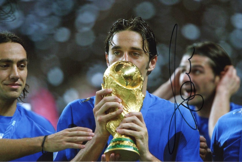 Photograph - Signed by Luca Toni