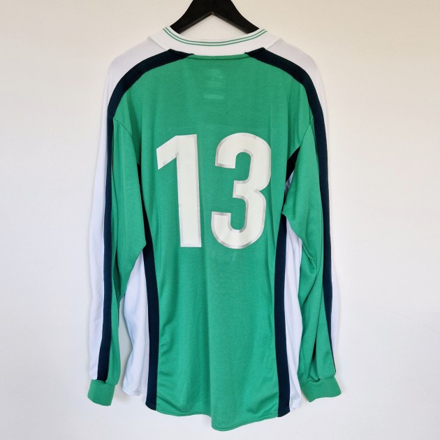 Babangida's 1998 Nigeria Match-Issued Shirt