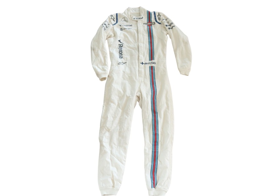 Valteri Bottas' Race Suit Williams F1 2015