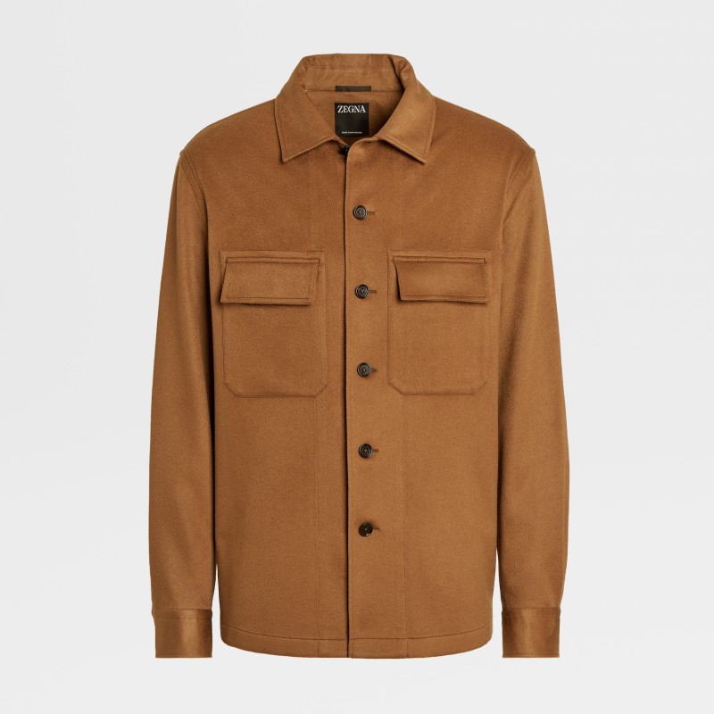 Overshirt in Oasi Cashmere Zegna