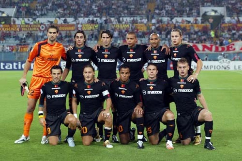 Maglia gara Chivu Roma, UCL 2004/05