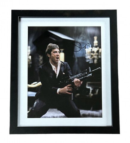 Al Pacino Signed and Framed Scarface Photograph