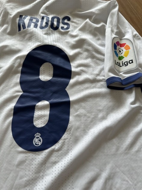Toni Kroos' Real Madrid Match Shirt, 2016/17 - CharityStars