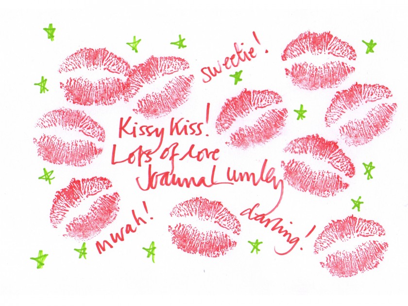 Kissy Kissy Mwah Mwah by Joanna Lumley, OBE