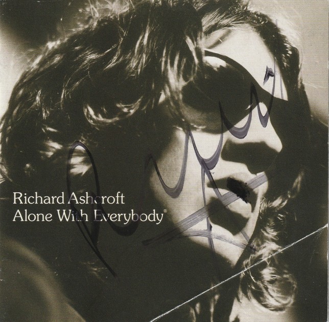Richard Ashcroft Signed The Verve Display - CharityStars