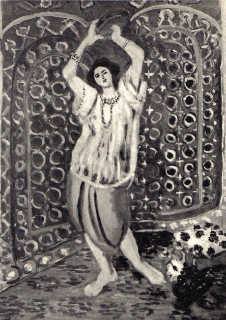'Danseuse au Tambourin' Lithograph by Henri Matisse