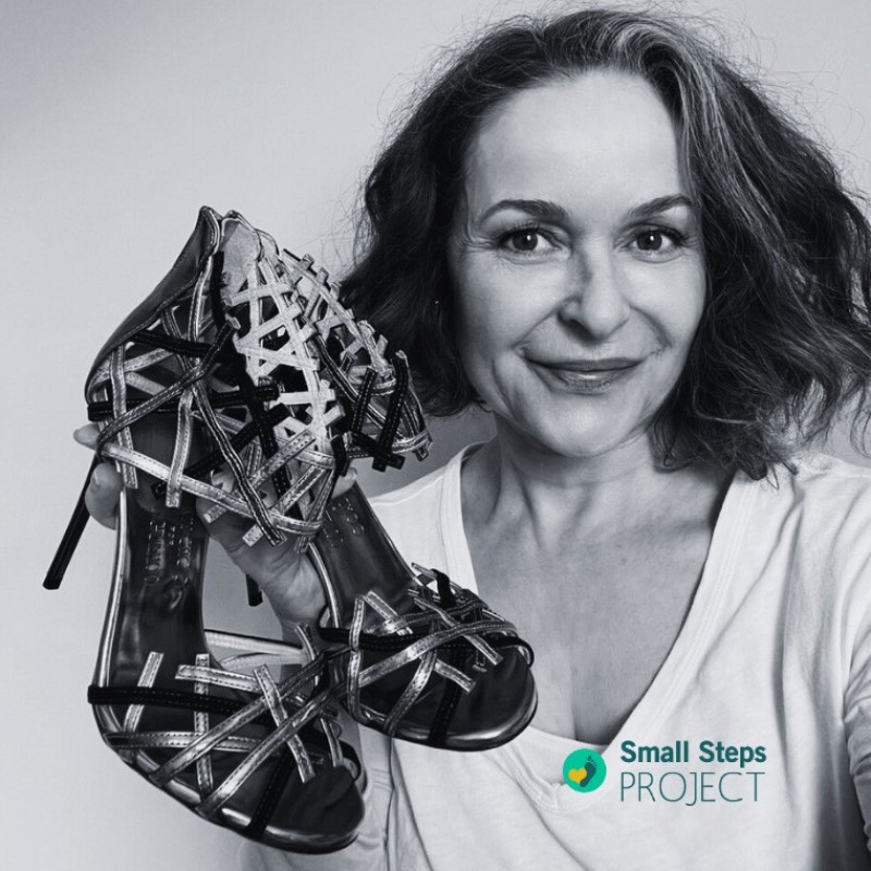 Julia Sawalha's Worn and Signed Shoes
