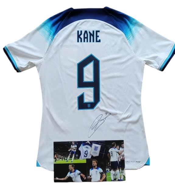 Maglia Gara Kane Inghilterra vs Scozia, 2023 - Autografata