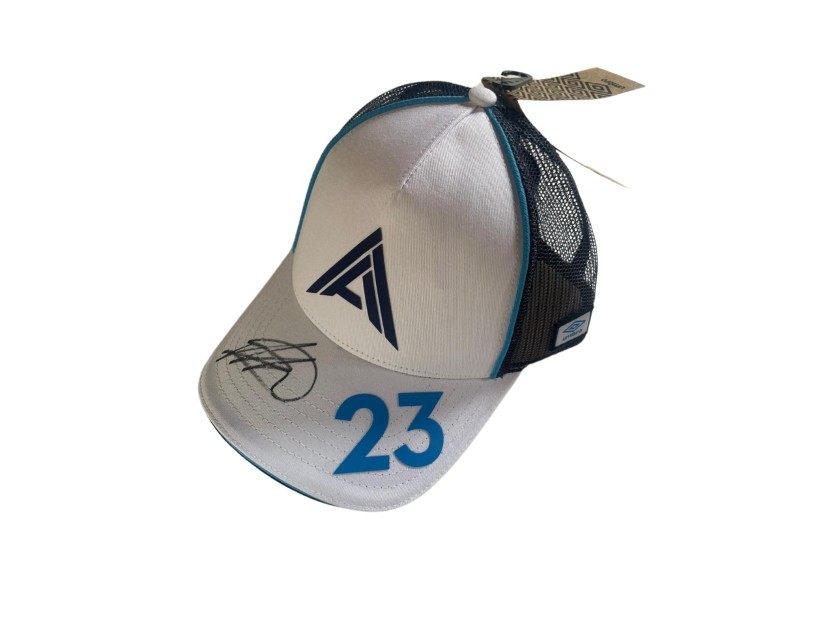 Alexander Albon Official Williams Racing Cap - Signed with videoproof