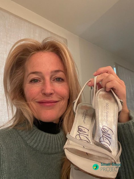 Gillian Anderson's Signed Shoes