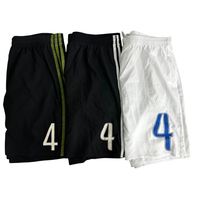 Collection of Three Benatia's Juventus Worn Shorts