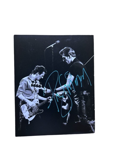 Paul Simonon of the Clash Signed Photograph