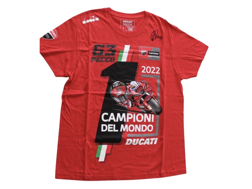 Shirt - Signed by Pecco Bagnaia