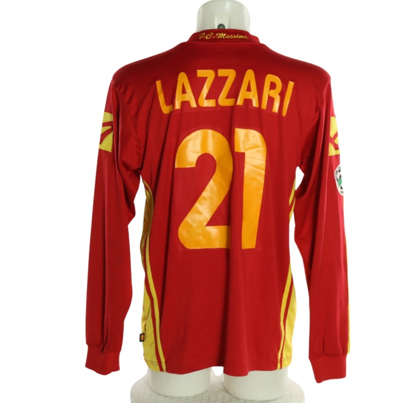 Lazzari's Messina Match-Issued Shirt, 2007/08