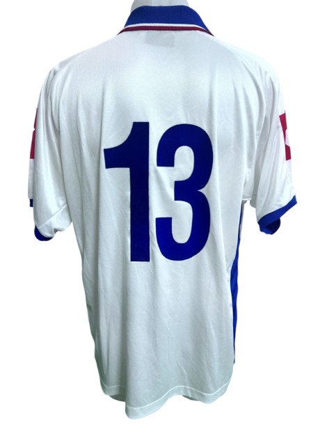 Yugoslavia Match-Worn Shirt, 2001/02