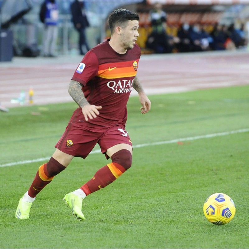 Carles Perez's Match-Issued Shirt, Roma-Torino - WFP Special