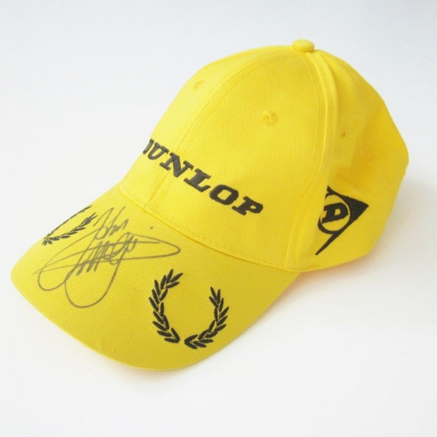 Dunlop cap signed by John McGuinness