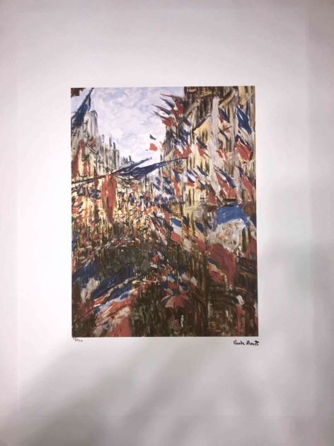 Litografia offset di Claude Monet  (replica)