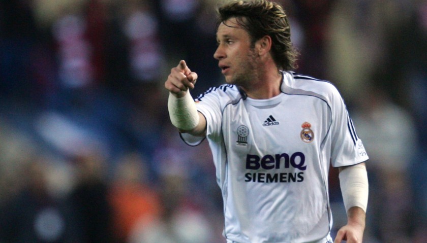 Cassano's Match-Issued/Worn Real Madrid Shirt, 2006/07 UCL