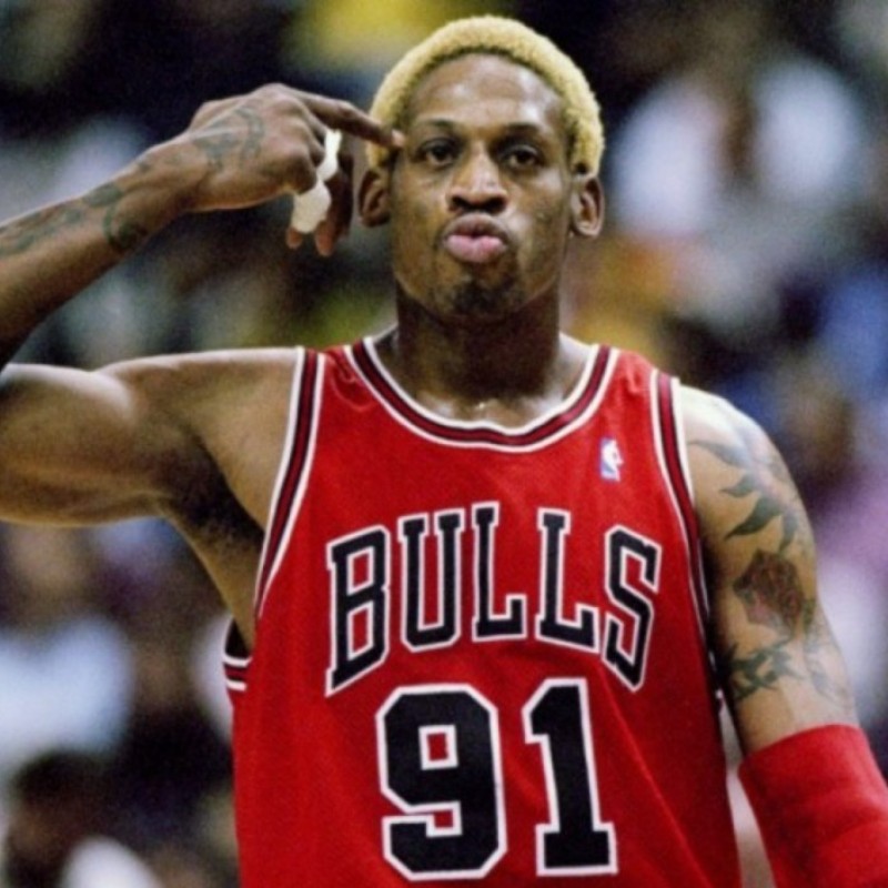 Rodman Official Signed Jersey