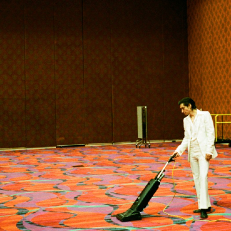 La stampa originale degli Arctic Monkeys "Vacuuming at 2am", di Zackery Michael