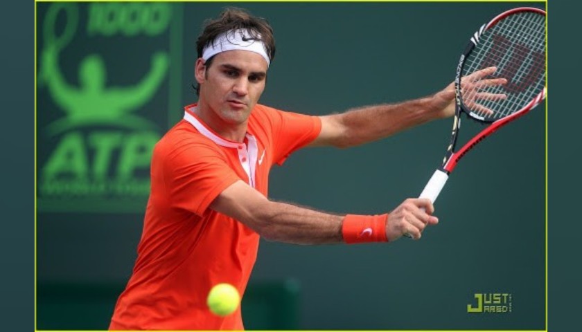Federer's Match Shirt, Miami Sony Ericsson Open 2010